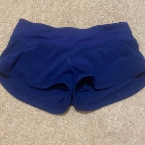 Lululemon speed up shorts 2.5' inches